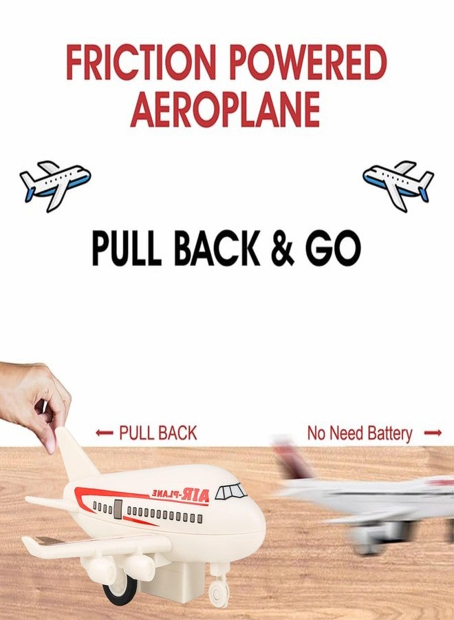 Mallexo Diecast Pullback Airplan Toys for Kids 1Pcs Airoplain Model Toys for Girls and Boys Unbreakable Fighter Jet Plane Aircraft Vehicle for Childrens Birthday Return Gifts Age 3 Years - Image 5